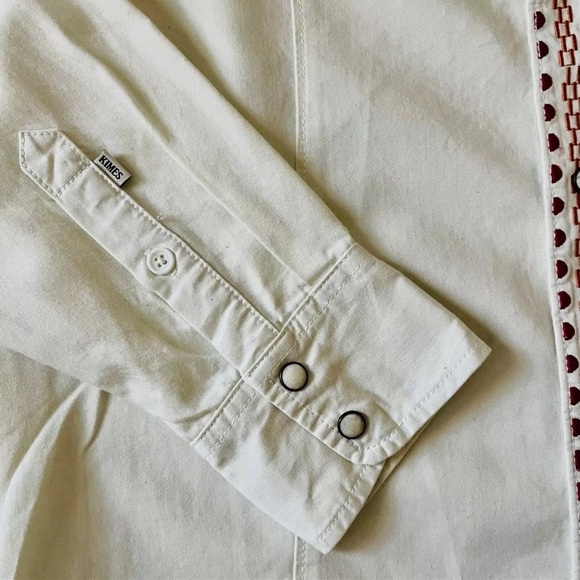 Kimes Ranch • Embroidered Western Pearl Snap Shirt - Picture 3 of 8
